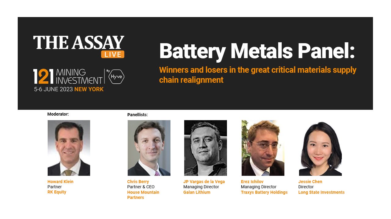 Battery Metals Panel: Winners and Losers in the Great Critical Materials Supply Chain Realignment