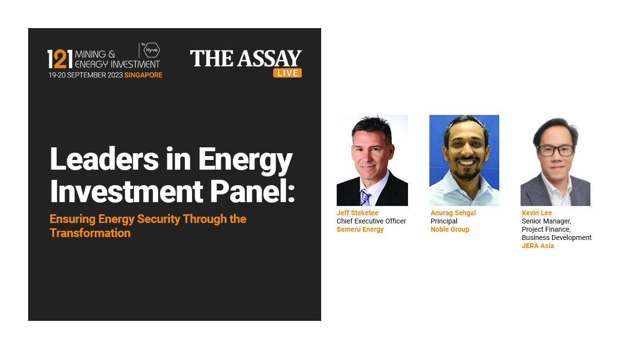 Leaders in Energy Investment Panel: Ensuring Energy Security Through the Transformation