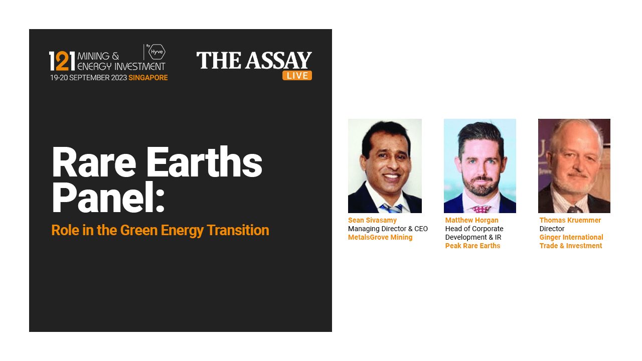 Rare Earths Panel: Role in the Green Energy Transition